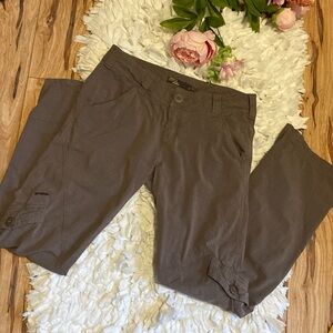 PRANA Breathe Convertible Cargo Hiking Pants sz 2